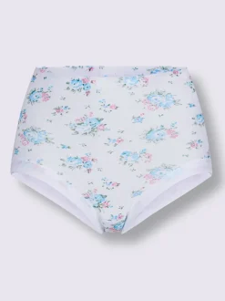 Slip taille haute côtes fines