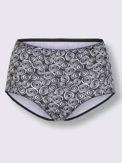 Slip taille haute jersey fin