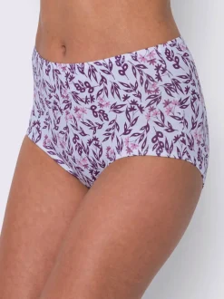 Slip taille haute élasthanne