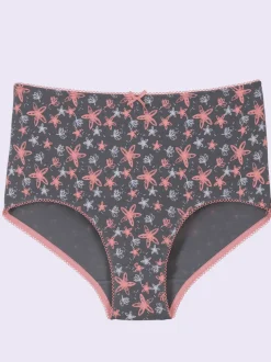 Slip taille haute élasthanne