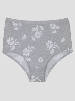 Slip taille haute élasthanne