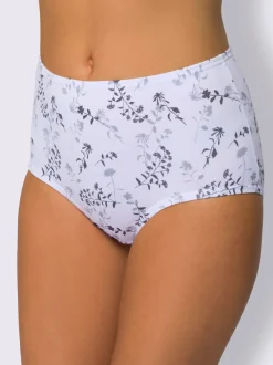 Slip taille haute qualité coton