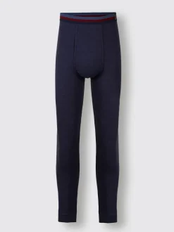 Sous-vêtement pour homme, long côtes fines