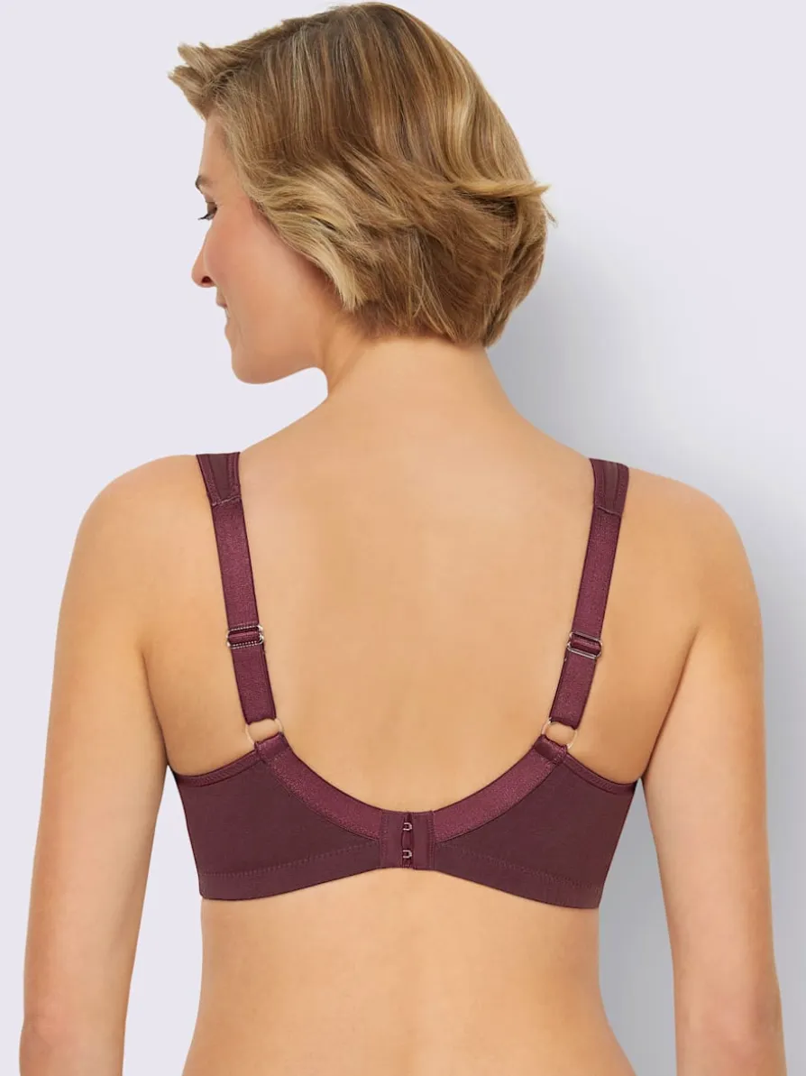 Soutien-gorge avec dentelle intégrée et petit nœud