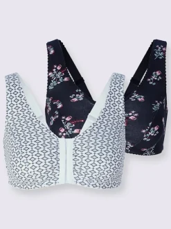 Soutien-gorge large sans armatures lot de 2