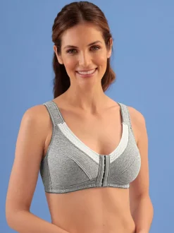 Soutien-gorge sans armatures à fermeture devant bon. a, b, c, d