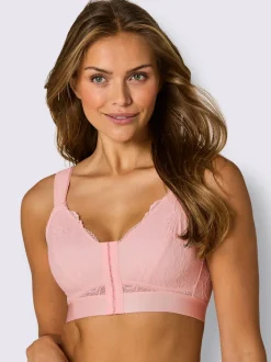 Soutien-gorge sans armatures à fermeture devant bon. a, b, c, d
