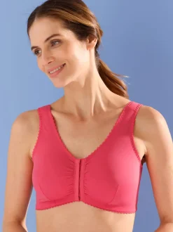 Soutien-gorge sans armatures à fermeture devant bon. a, b, c, d, e