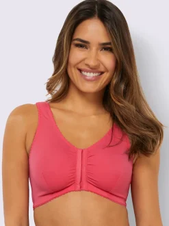 Soutien-gorge sans armatures à fermeture devant bon. a, b, c, d, e