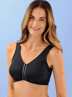 Soutien-gorge sans armatures à fermeture devant bon. a, b, c, d, e