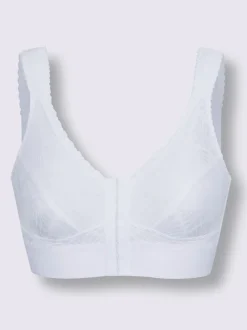 Soutien-gorge sans armatures à fermeture devant jusqu'à la t. 135
