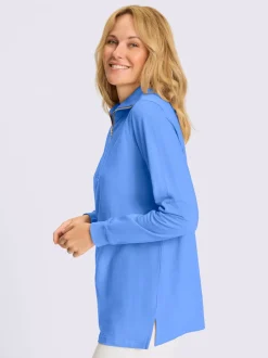 Sweatshirt long col camionneur