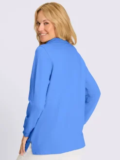 Sweatshirt long col camionneur