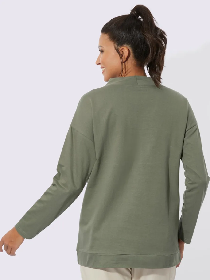 Sweatshirt pur coton
