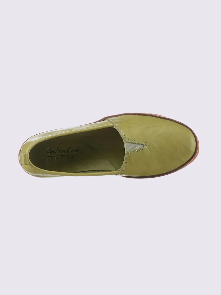 Trotteurs cuir nappa de vache