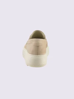 Trotteurs cuir velours de vache.