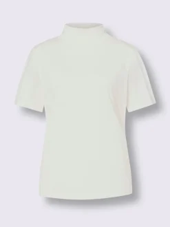 T-shirt à col montant col montant chaud