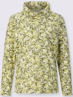 T-shirt à col roulé pur coton