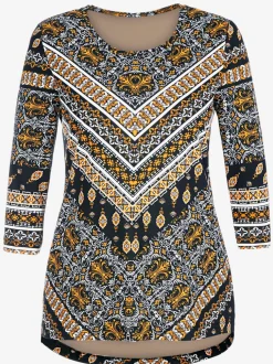 T-shirt confortable motif oriental