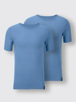 T-shirt côtes fines