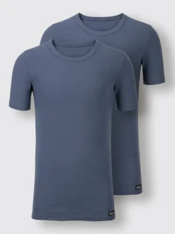 T-shirt côtes fines