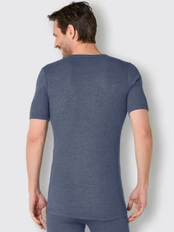 T-shirt côtes fines
