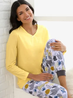 T-shirt de pyjama jersey fin