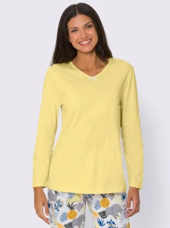 T-shirt de pyjama jersey fin