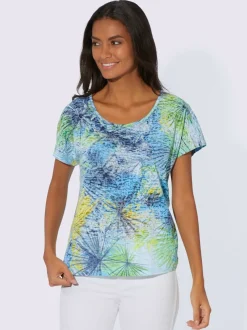 T-shirt à encolure ronde 50% coton
