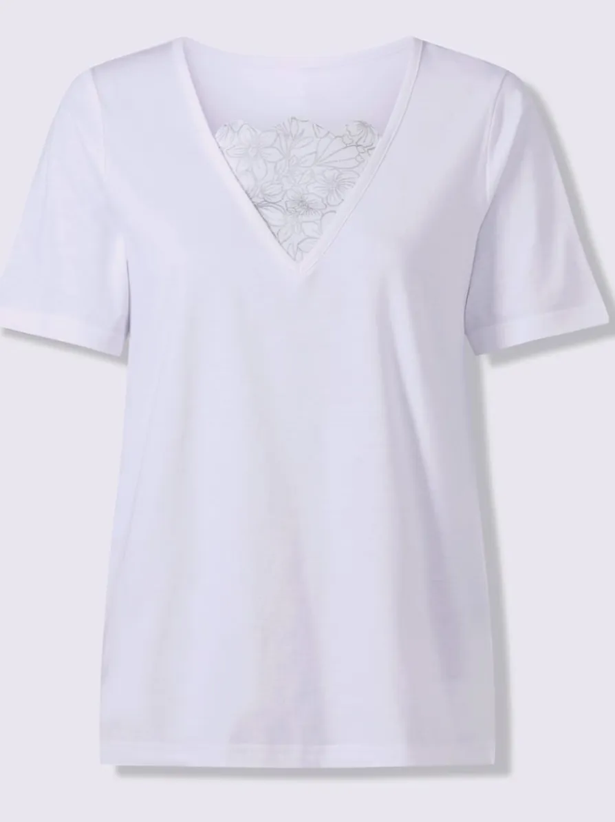 T-shirt 2 en 1 coupe aspect 2 en 1