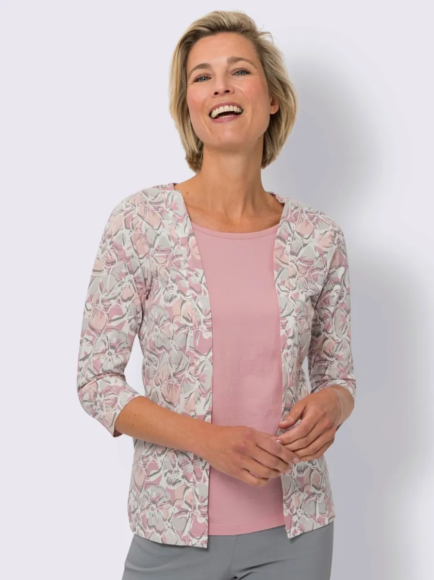 T-shirt 2 en 1 pur coton