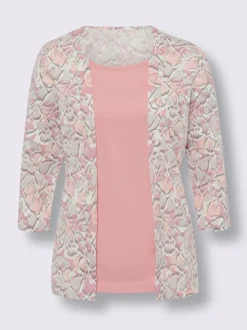 T-shirt 2 en 1 pur coton