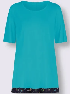 T-shirt 2 en 1 100% viscose