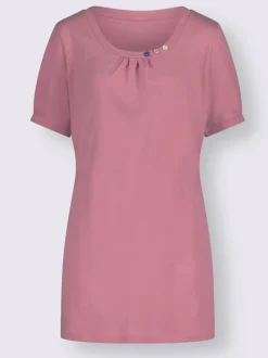 T-shirt long coupe longue affinante