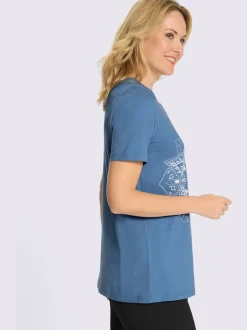 T-shirt long coupe longue affinante