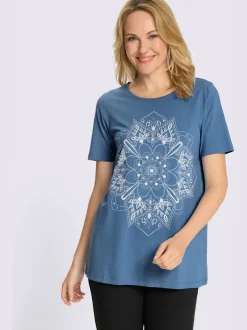 T-shirt long coupe longue affinante