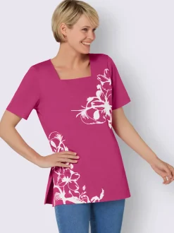 T-shirt long coupe longue affinante
