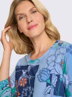 T-shirt long coupe longue affinante