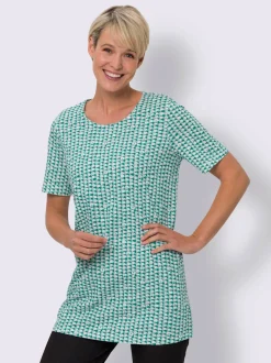 T-shirt long coupe longue affinante