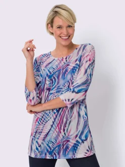 T-shirt long coupe longue affinante