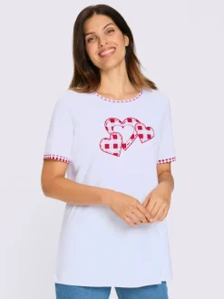 T-shirt long coupe longue affinante