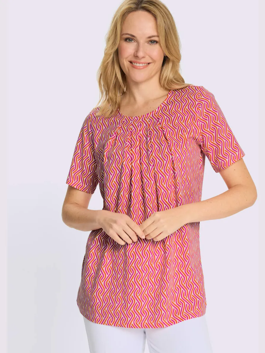 T-shirt long coupe longue affinante