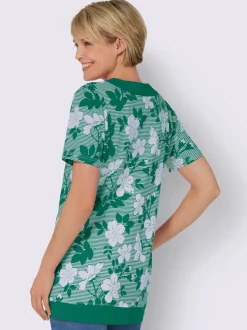 T-shirt long coupe longue affinante