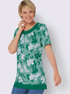 T-shirt long coupe longue affinante
