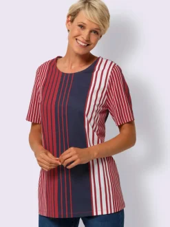 T-shirt long coupe évasée