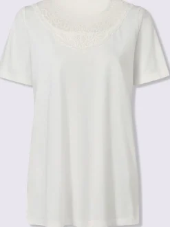 T-shirt long fentes sur les côtés