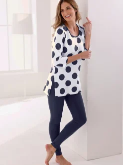 T-shirt long jersey fin