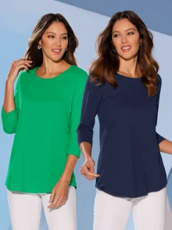 T-shirt long jolie coupe longue moderne