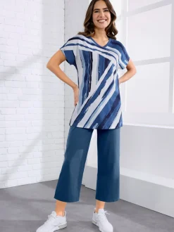 T-shirt long longueur tendance
