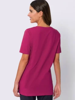 T-shirt long longueur tendance